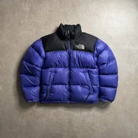 1990's The North Face Purple Nupste Jacket - S