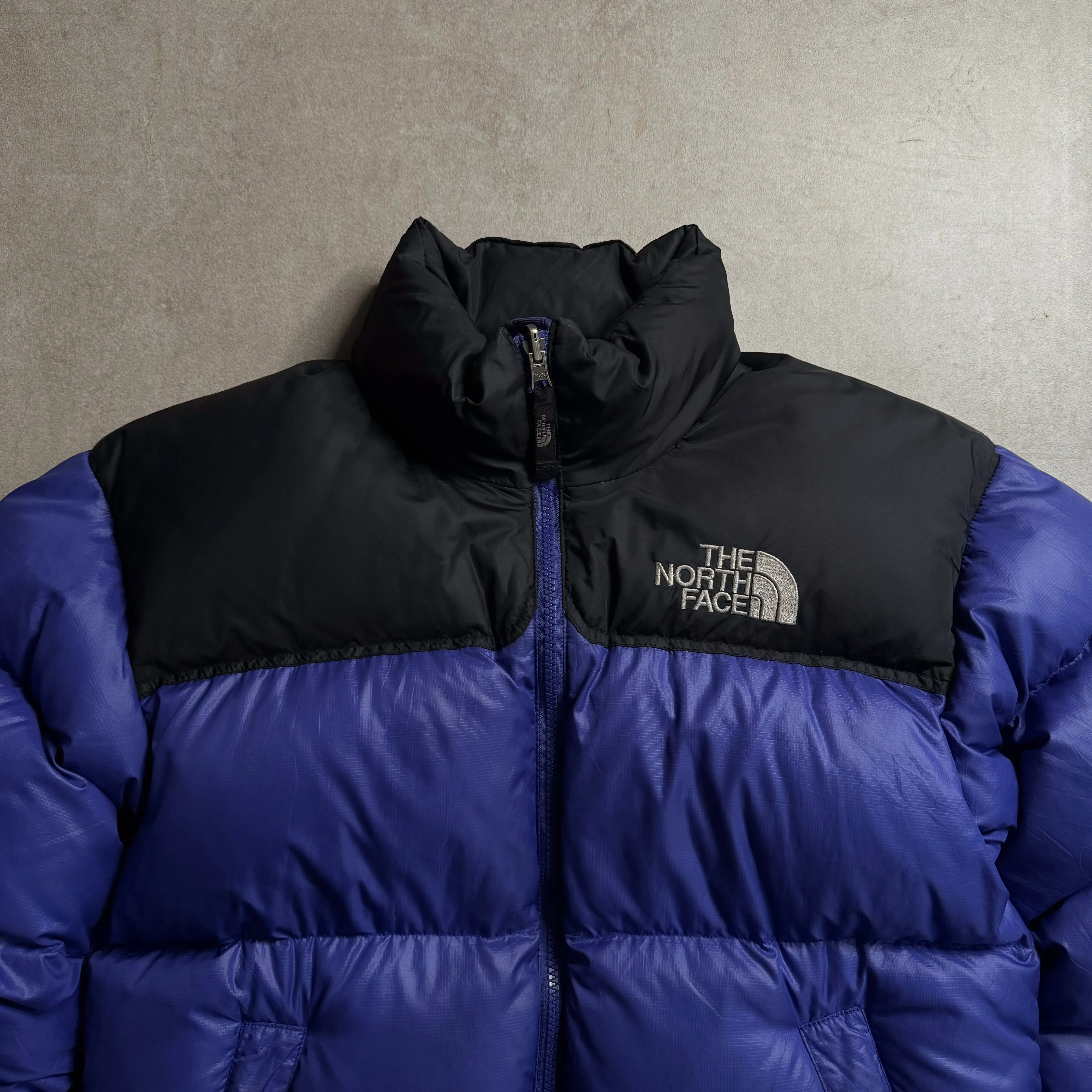 1990's The North Face Purple Nupste Jacket - S