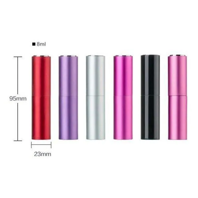 8ml10ml15ml20ml metal aluminum perfume bottle cosmetic spray bottle portable empty bottle travel sub-bottle liner glass