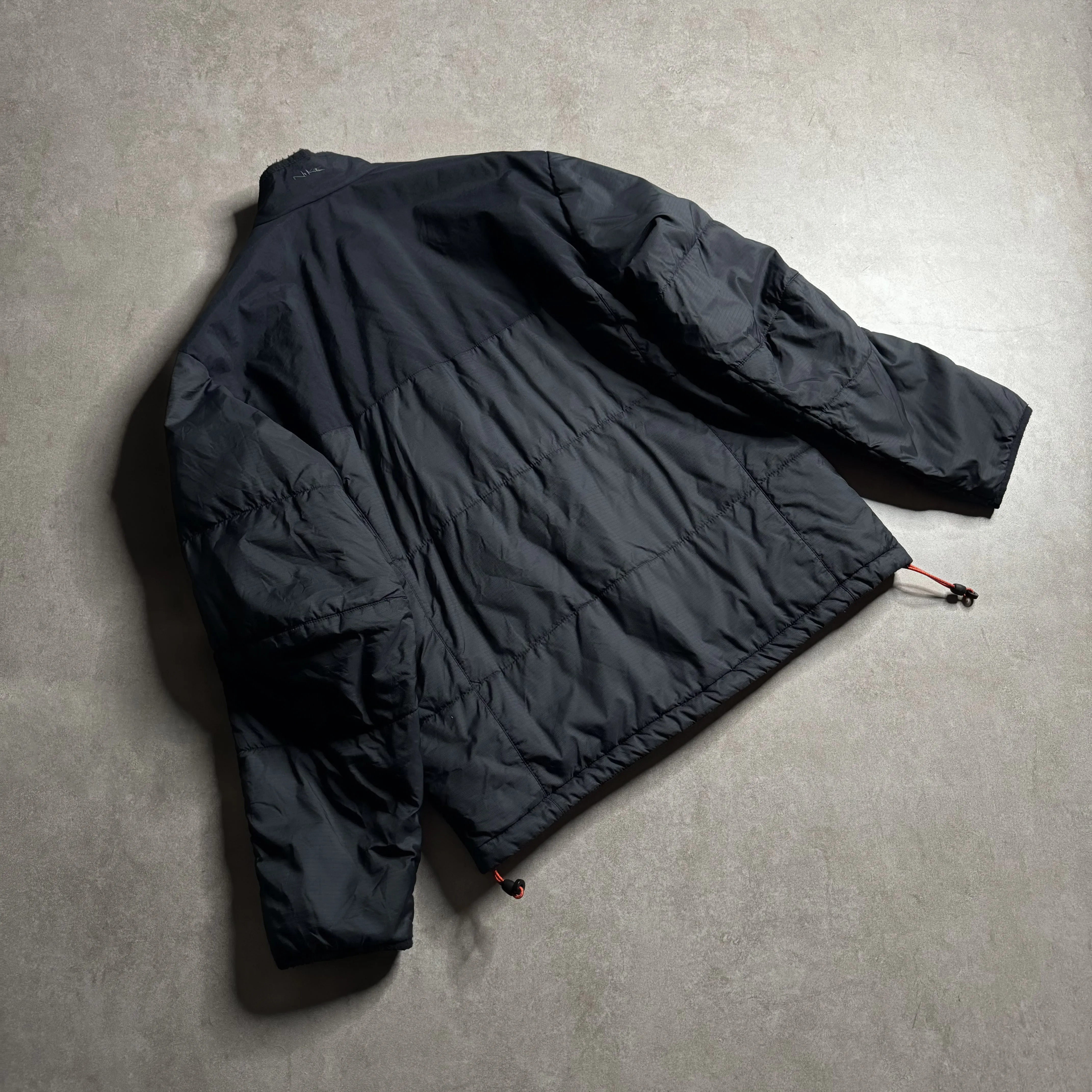 90s Vintage Nike Black Therma Jacket - M