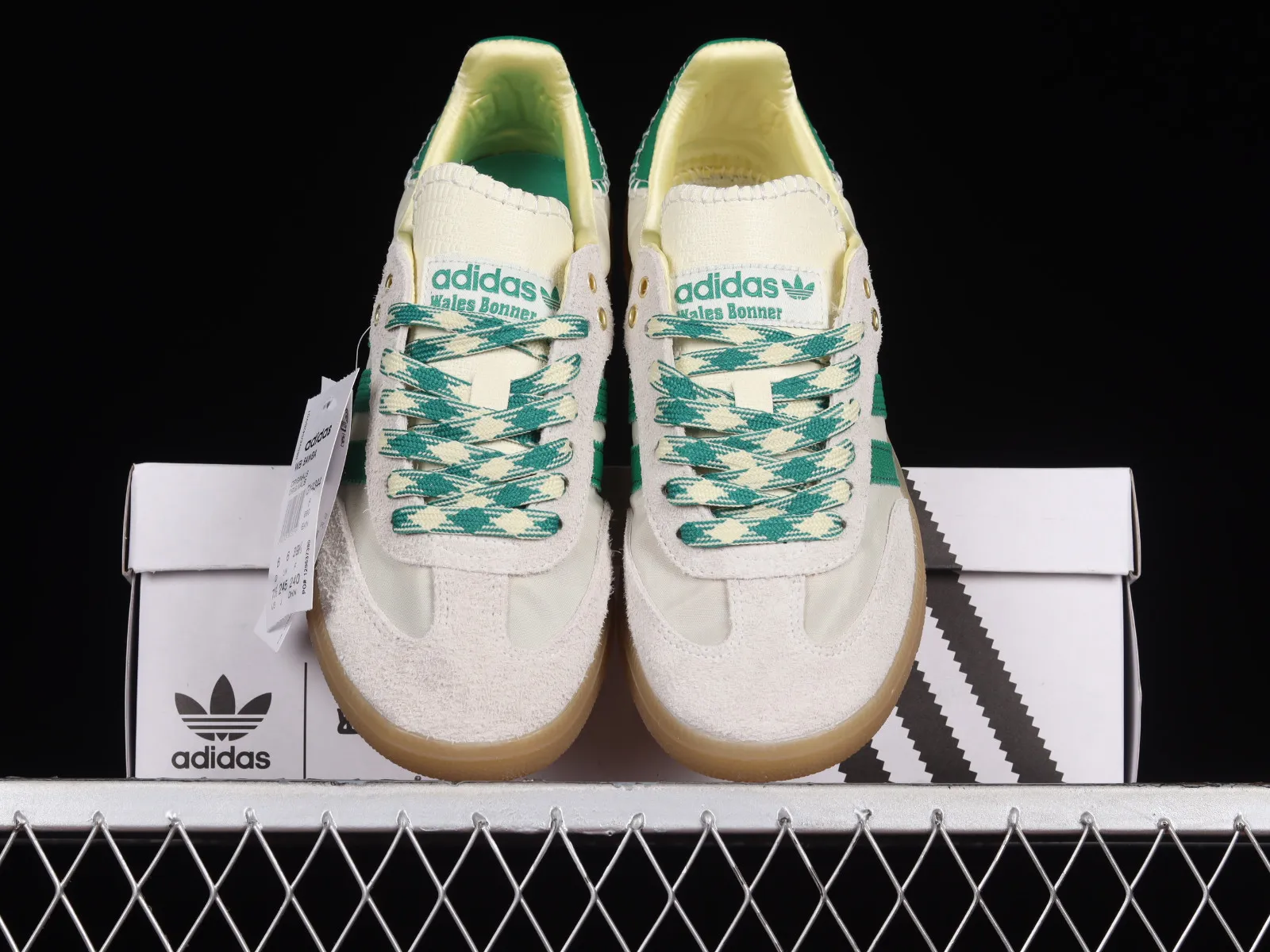 Adidas Samba Wales Bonner Cream Green Gum GY4344