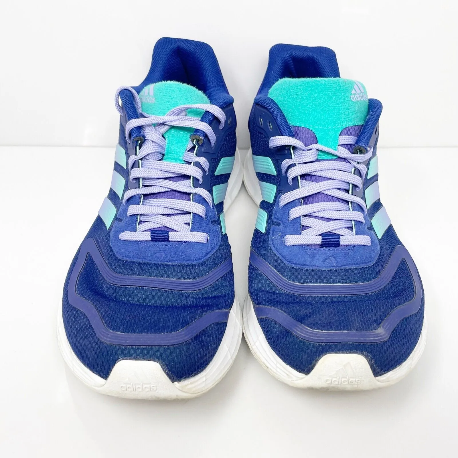 Adidas Womens Duramo 10 GX0717 Blue Running Shoes Sneakers Size 7