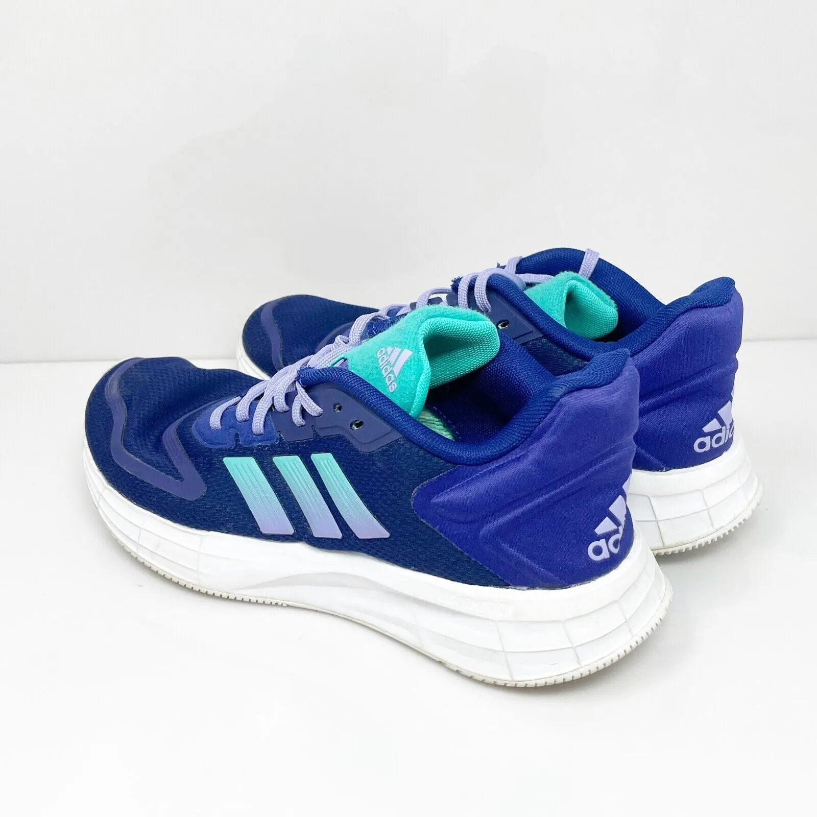 Adidas Womens Duramo 10 GX0717 Blue Running Shoes Sneakers Size 7