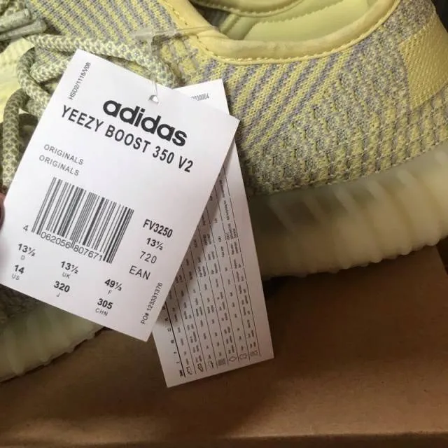 Adidas yeezy boost 350 v2 antlia size u.k. 13.5/ us 14