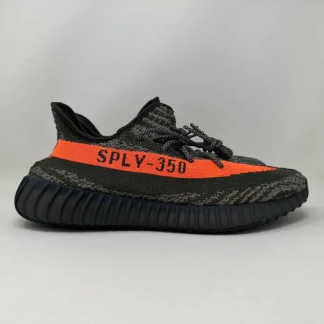 adidas Yeezy Boost 350 V2 Carbon Beluga Grey Black Orang...