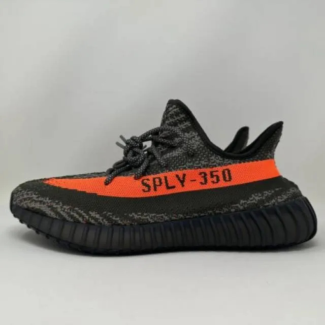 adidas Yeezy Boost 350 V2 Carbon Beluga Grey Black Orang...