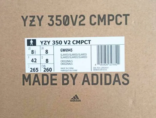 Adidas yeezy boost 350 v2 cmpct slate red