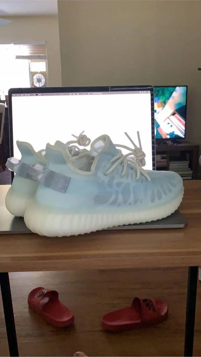 Adidas Yeezy Boost 350 v2 mono ice 10.5