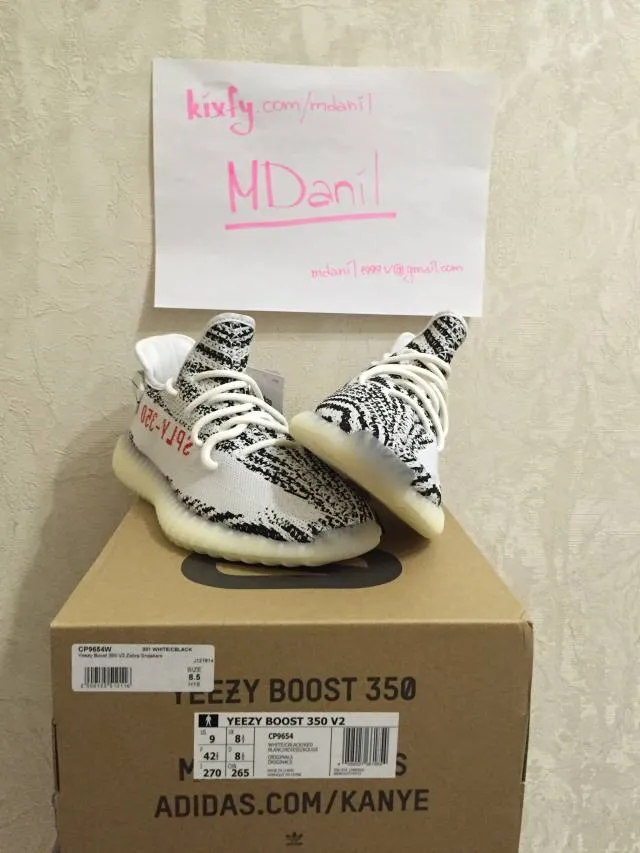 Adidas yeezy boost 350 v2 zebra