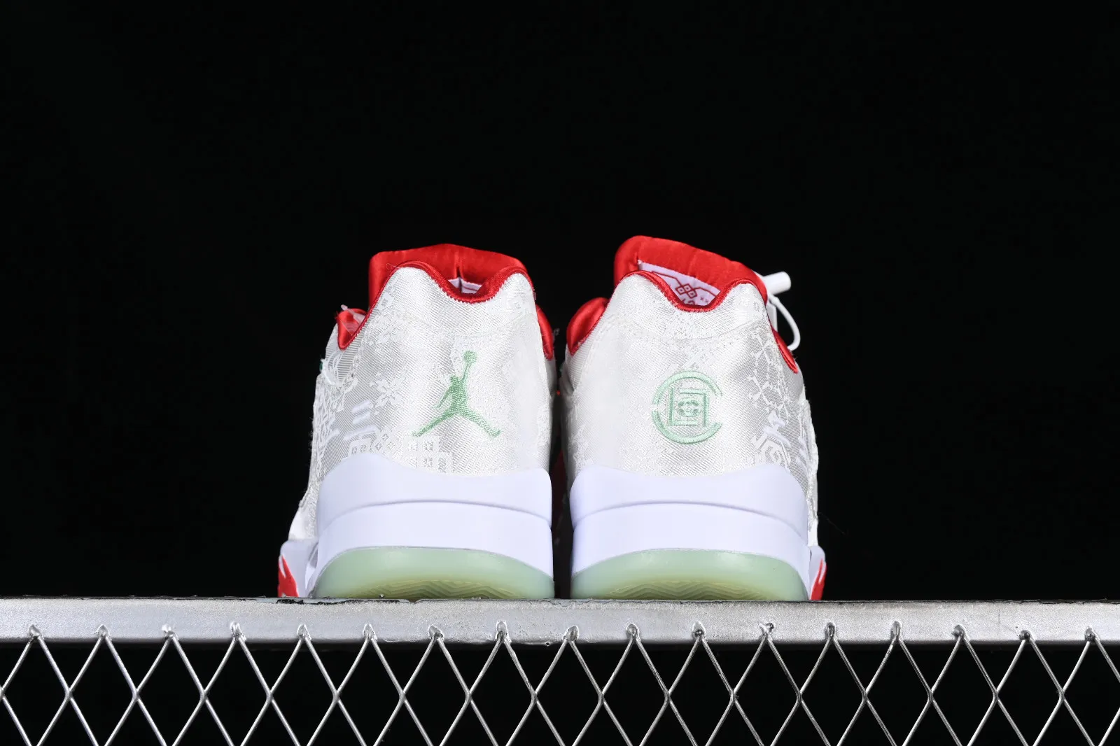 Air Jordan 5 Retro Low White Red Green DM4640-666