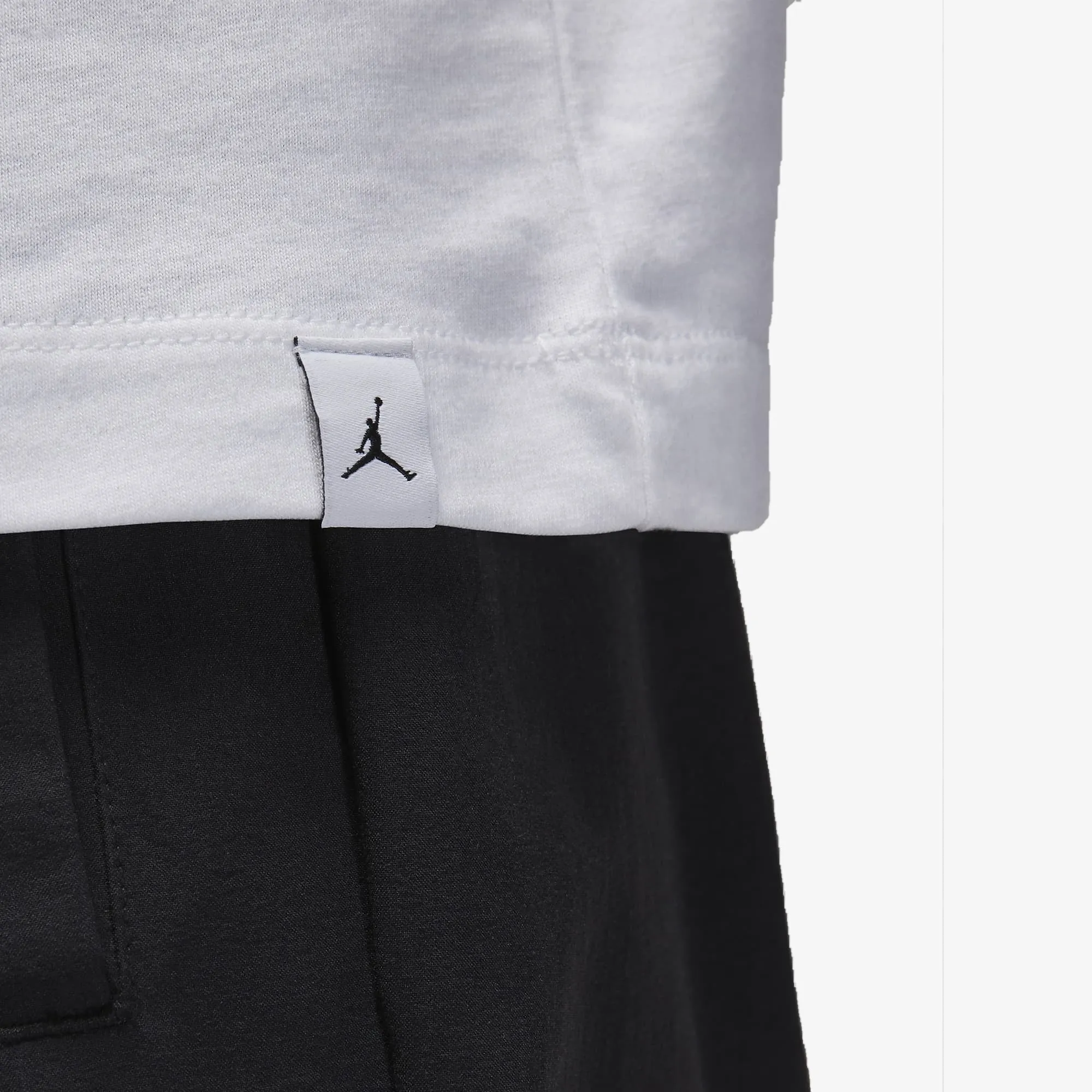 AIR JORDAN T-SHIRT 'WHITE/BLACK'