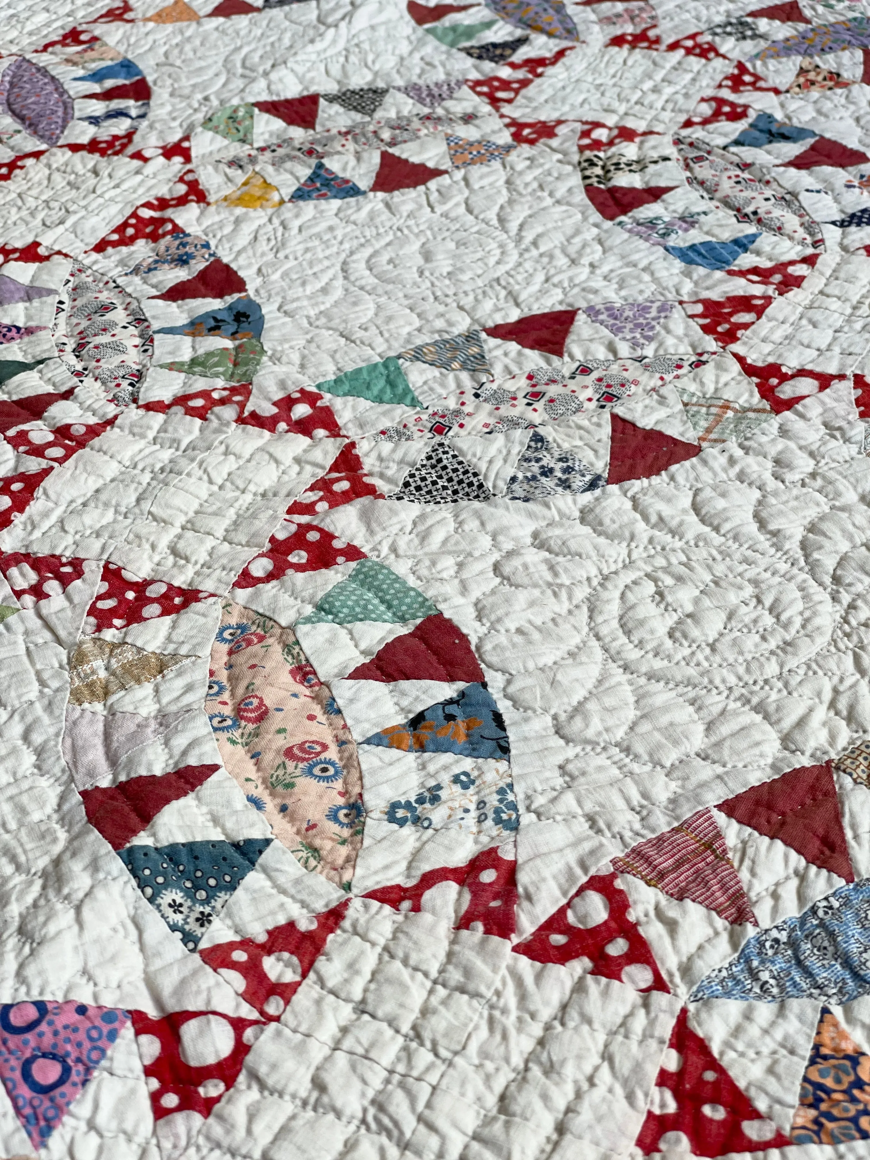 Antique Pickle Dish Quilt (1)