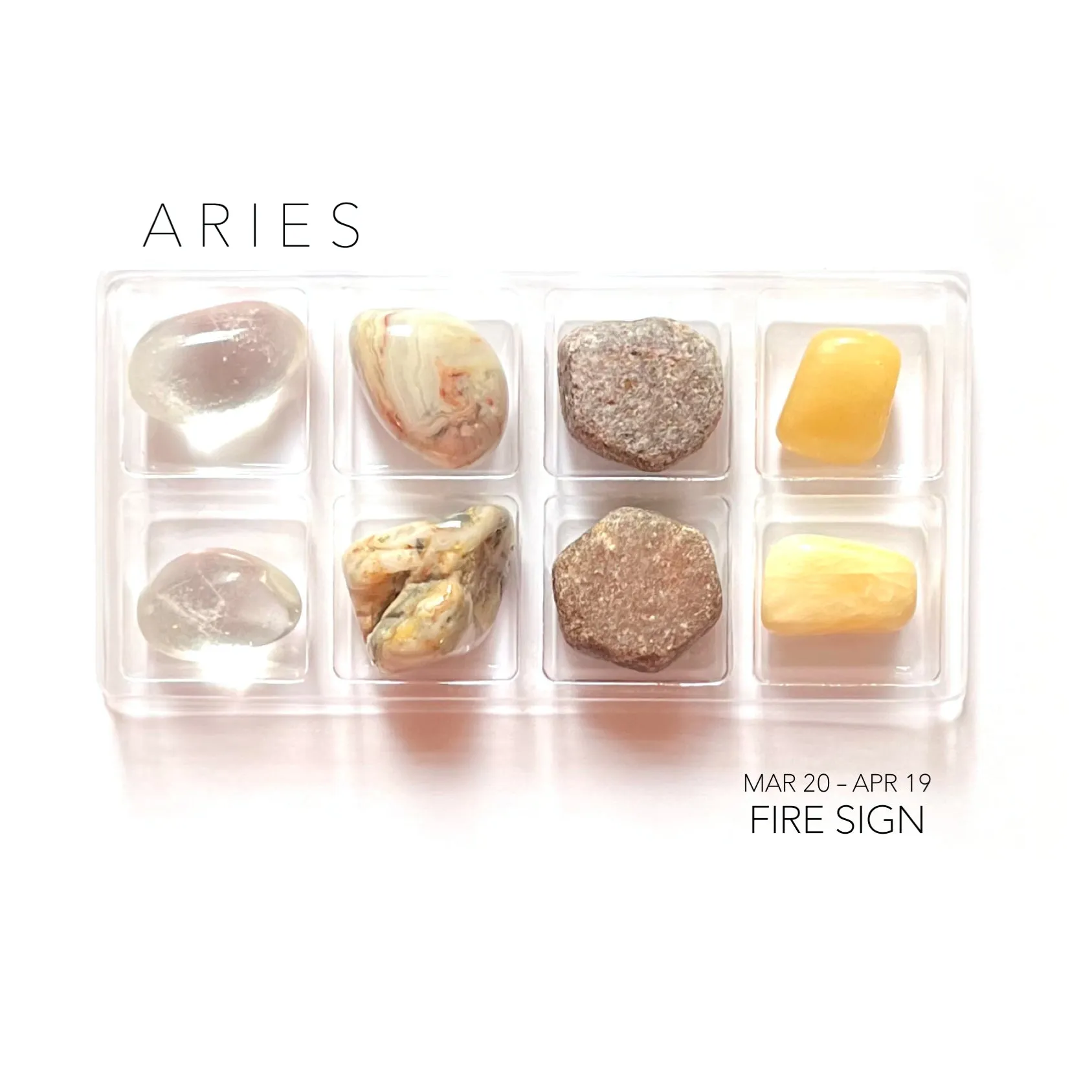 Aries Zodiac Crystal Collection