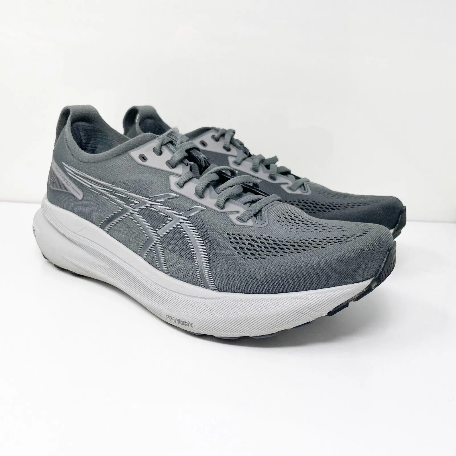 Asics Mens Gel Kayano 31 1011B868 Gray Running Shoes Sneakers Size 10 W