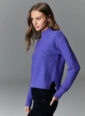 Autumn Cashmere - Chevron Mock - Amethyst