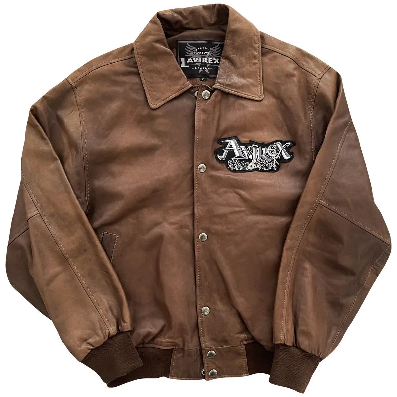 Avirex Leather Varsity Jacket