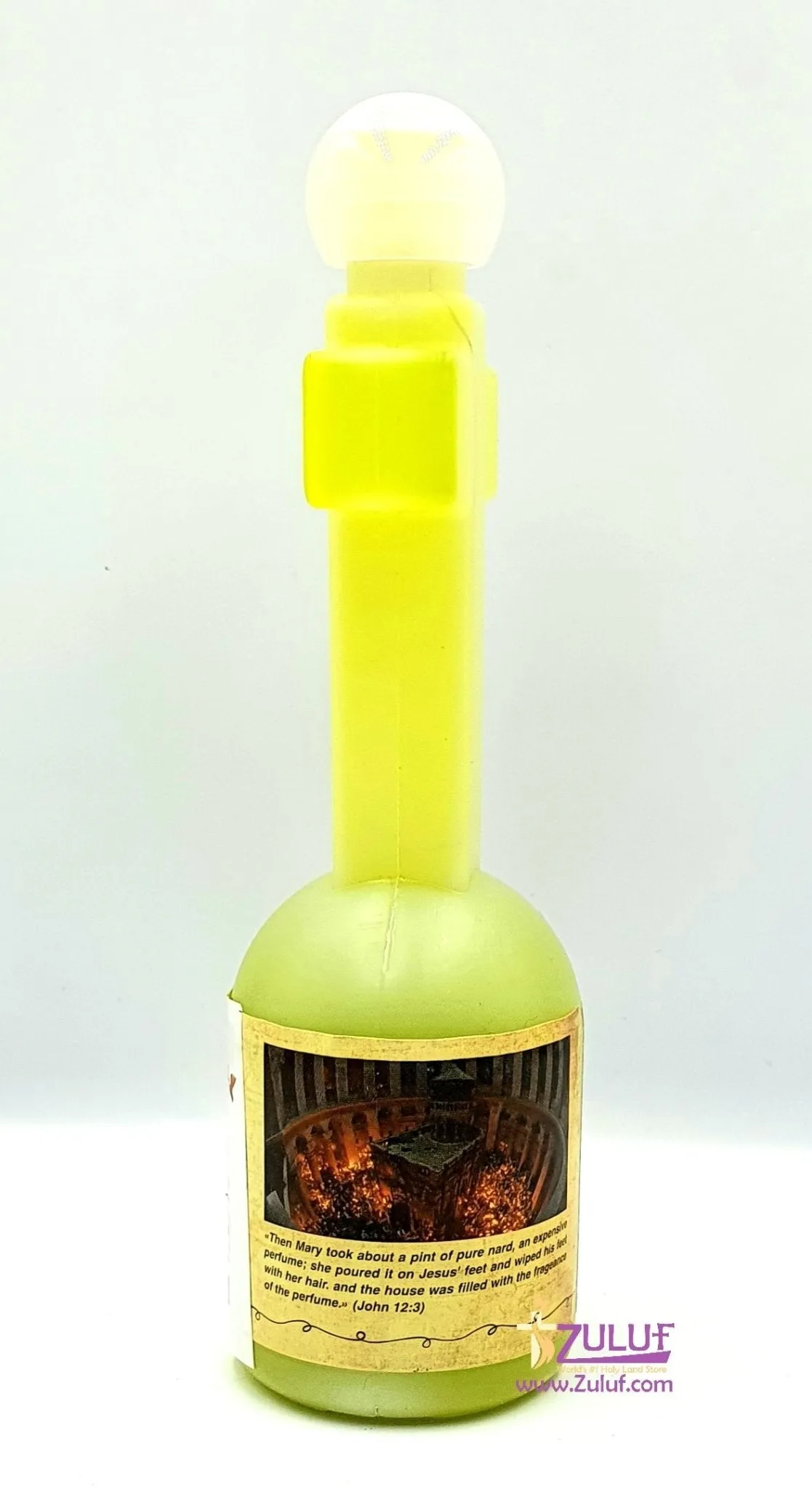 Blessed Olive Anointing Oil In A Cross Shaped Bottle By Zuluf - (HLG230)