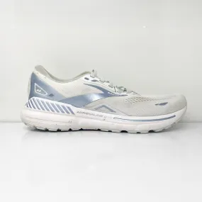 Brooks Womens Adrenaline GTS 23 1203811B191 White Running Shoes Sneakers Sz 11 B