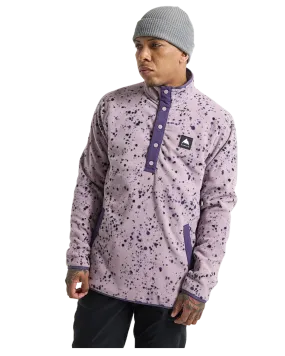 Burton Hearth Fleece Pullover Elderberry Spatter 2023 | Hoodies/Pullovers | Snow Skiers Warehouse