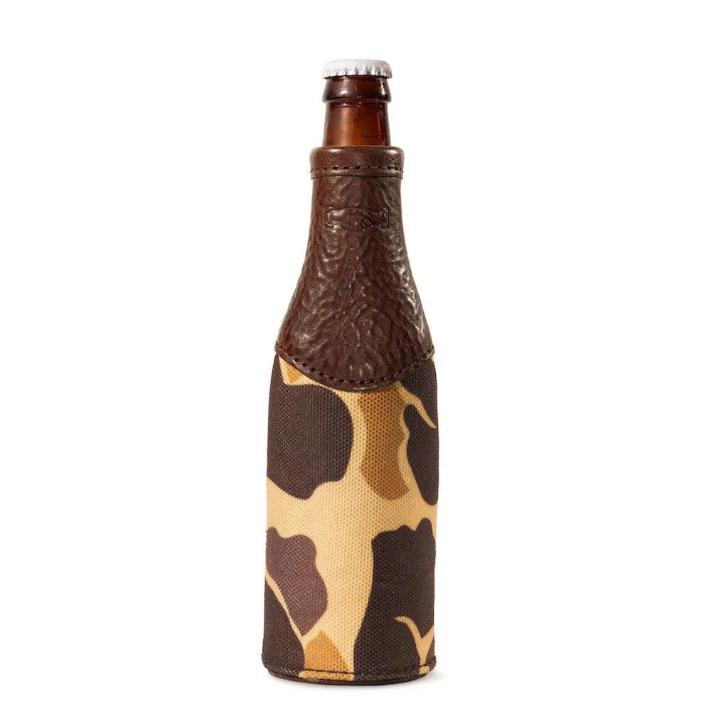 Campaign Leather Bottle Koozie