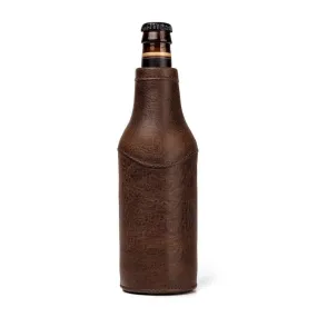 Campaign Leather Bottle Koozie