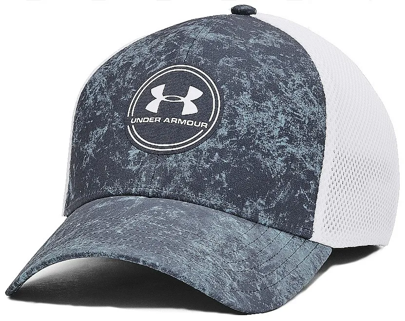 cap Under Armour Iso-Chill Driver Mesh - Downpour Gray/White - men´s