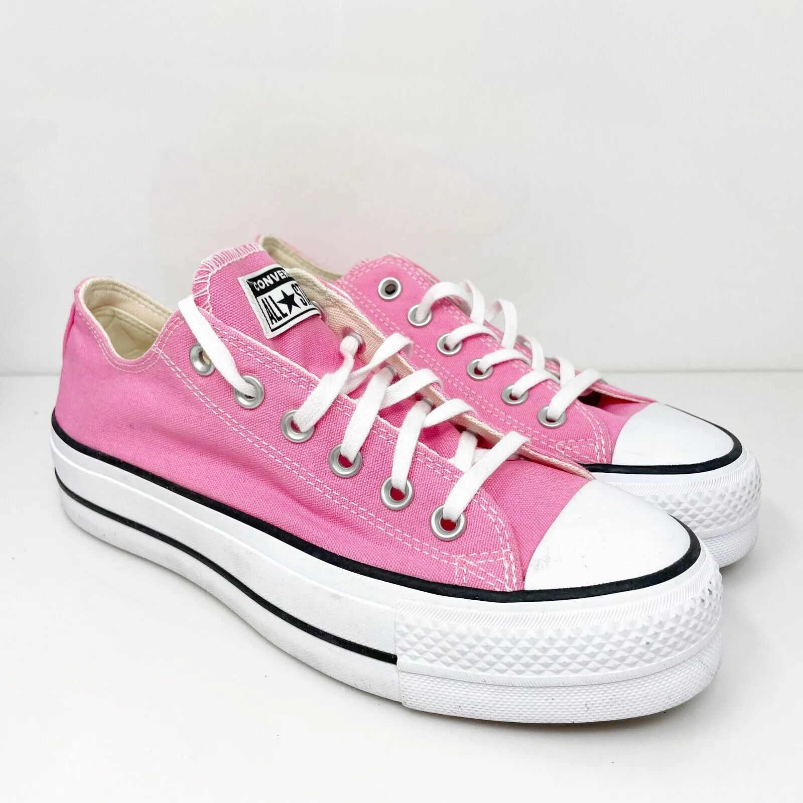 Converse Womens CTAS Lift A06508F Pink Casual Shoes Sneakers Size 7.5