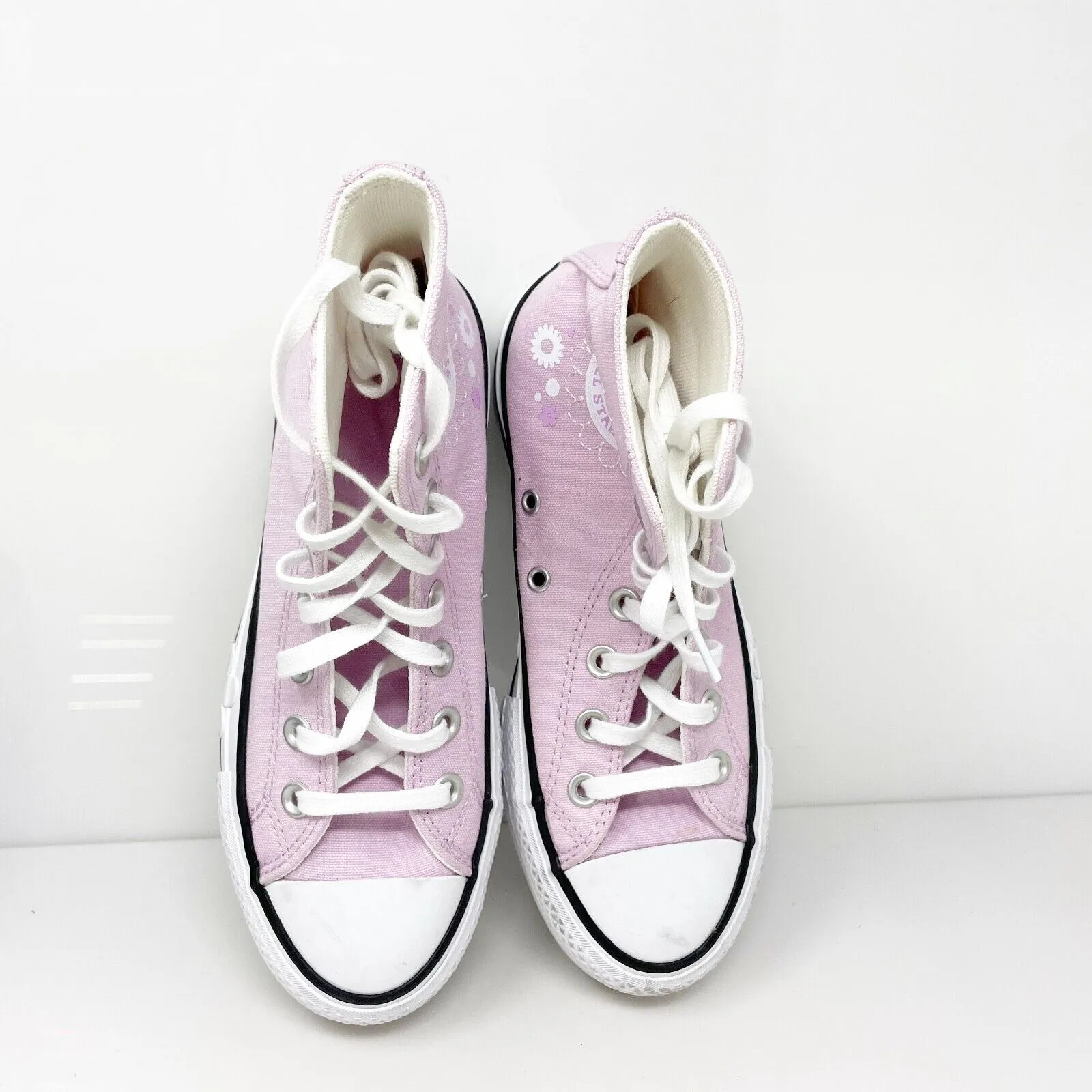 Converse Womens CTAS Lift Platform A10281C Purple Casual Shoes Sneakers Size 5.5