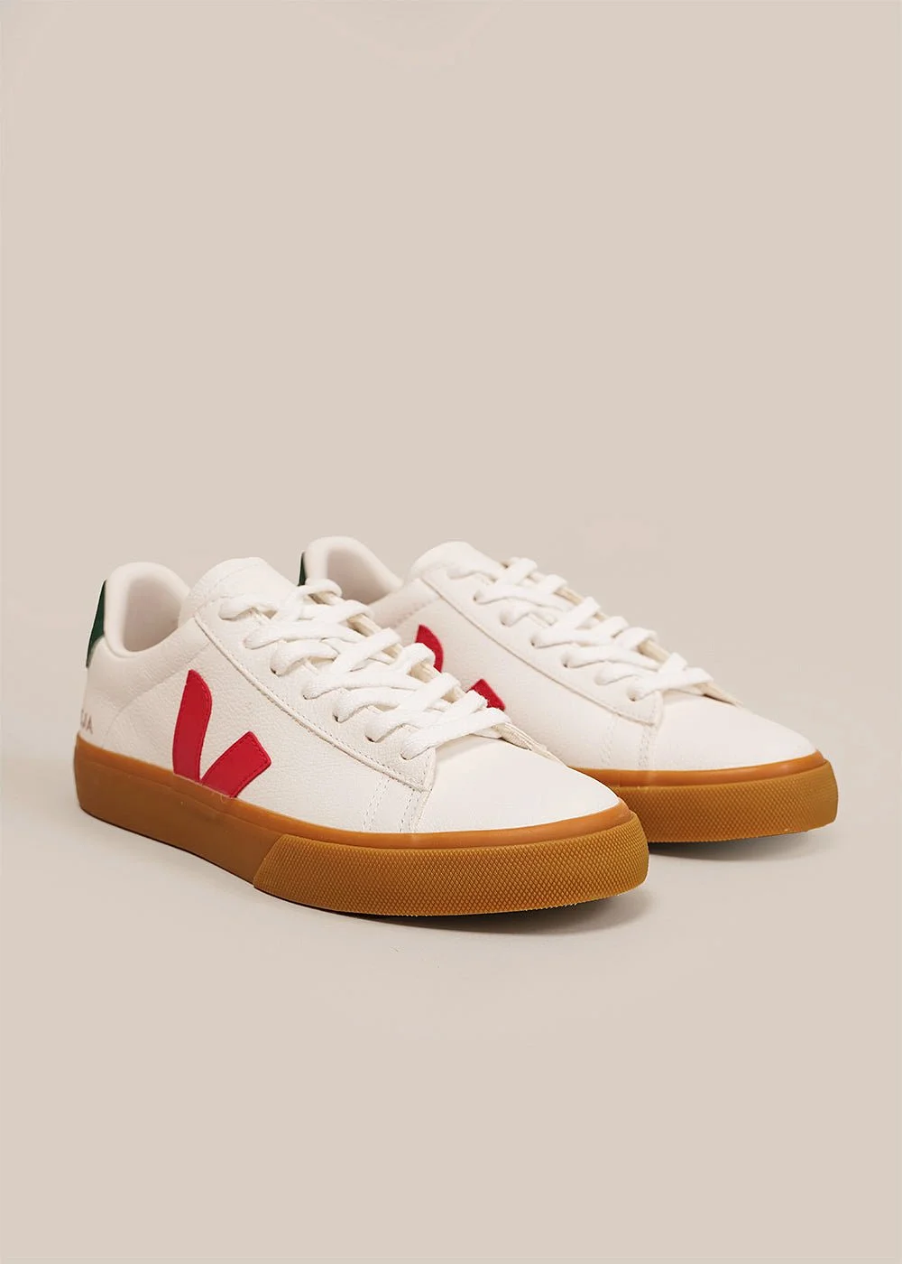 Extra-White Pekin Poker Campo Sneakers