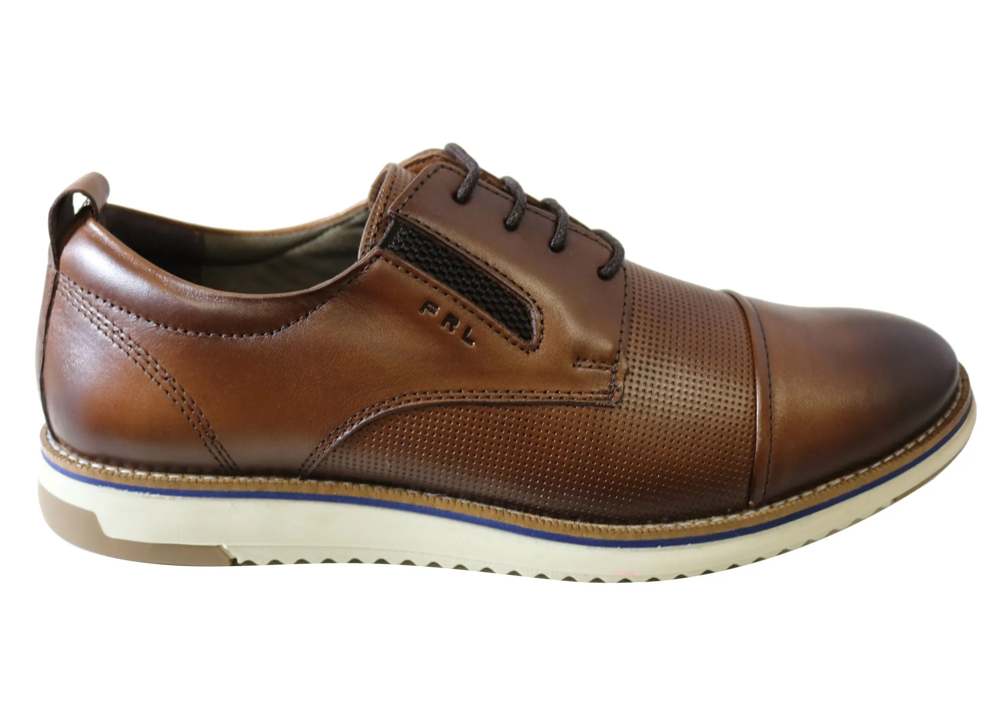 Ferricelli Kiran Mens Leather Dress Casual Shoes Made In Brazil