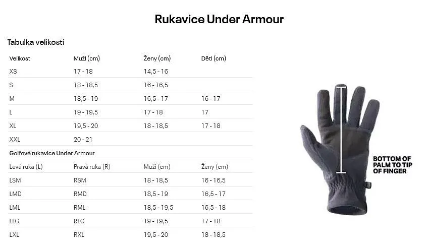 glove Under Armour Halftime - 001/Black/Jet Gray - men´s