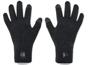 glove Under Armour Halftime - Black/Pitch Gray - men´s