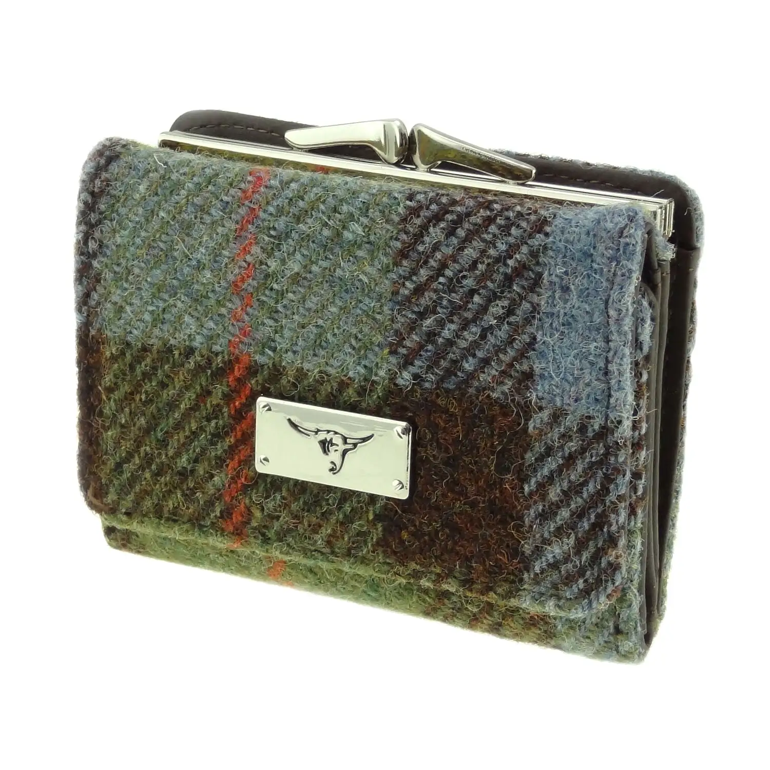 Harris Tweed Small Clasp Purse [5 Colors]