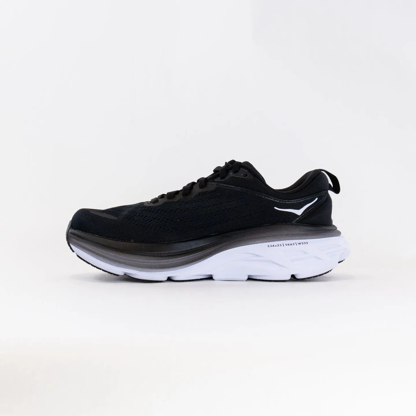 Hoka Bondi 8 (Women's) - Black/White