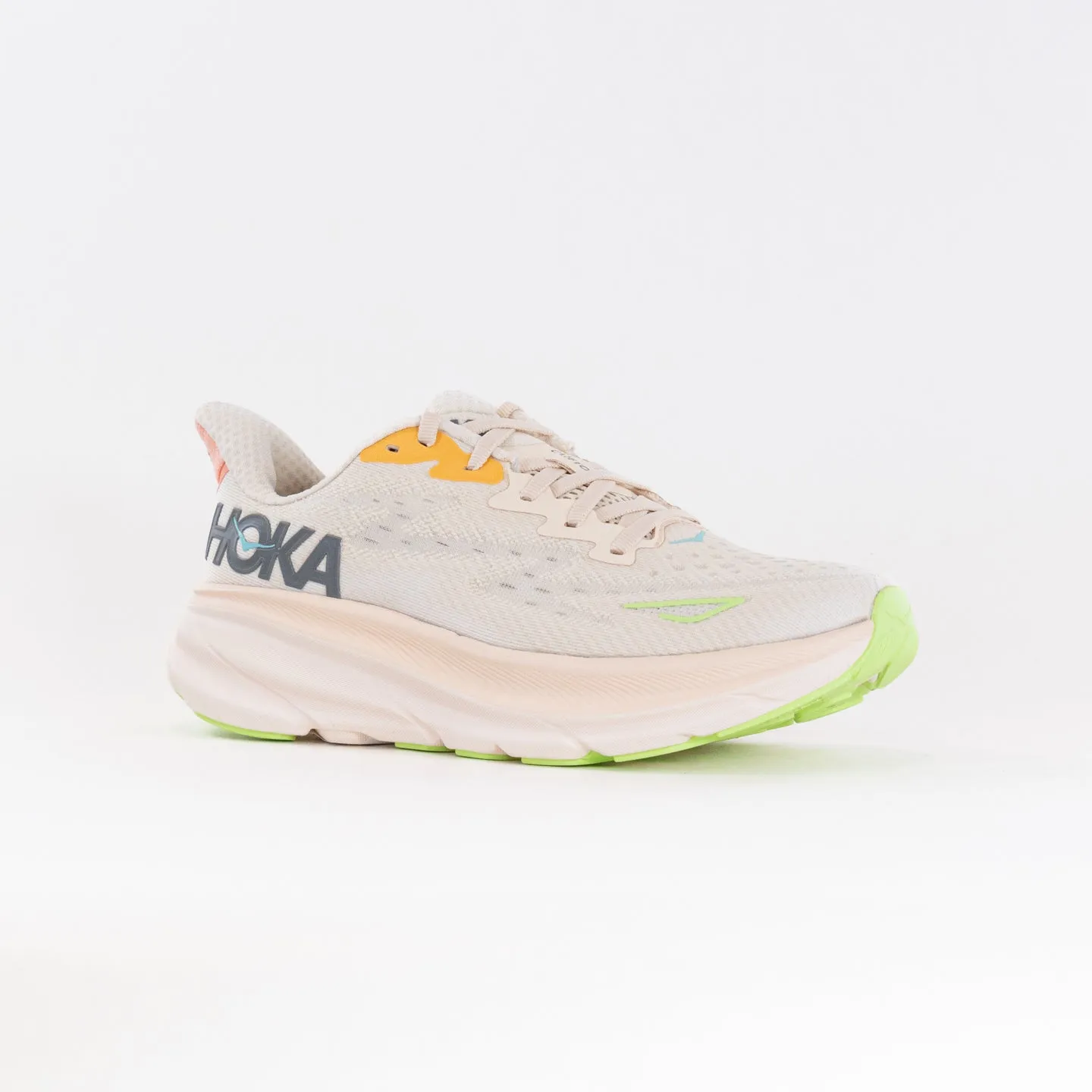 Hoka Clifton 9 Wide (Women's) - Vanilla/Astral