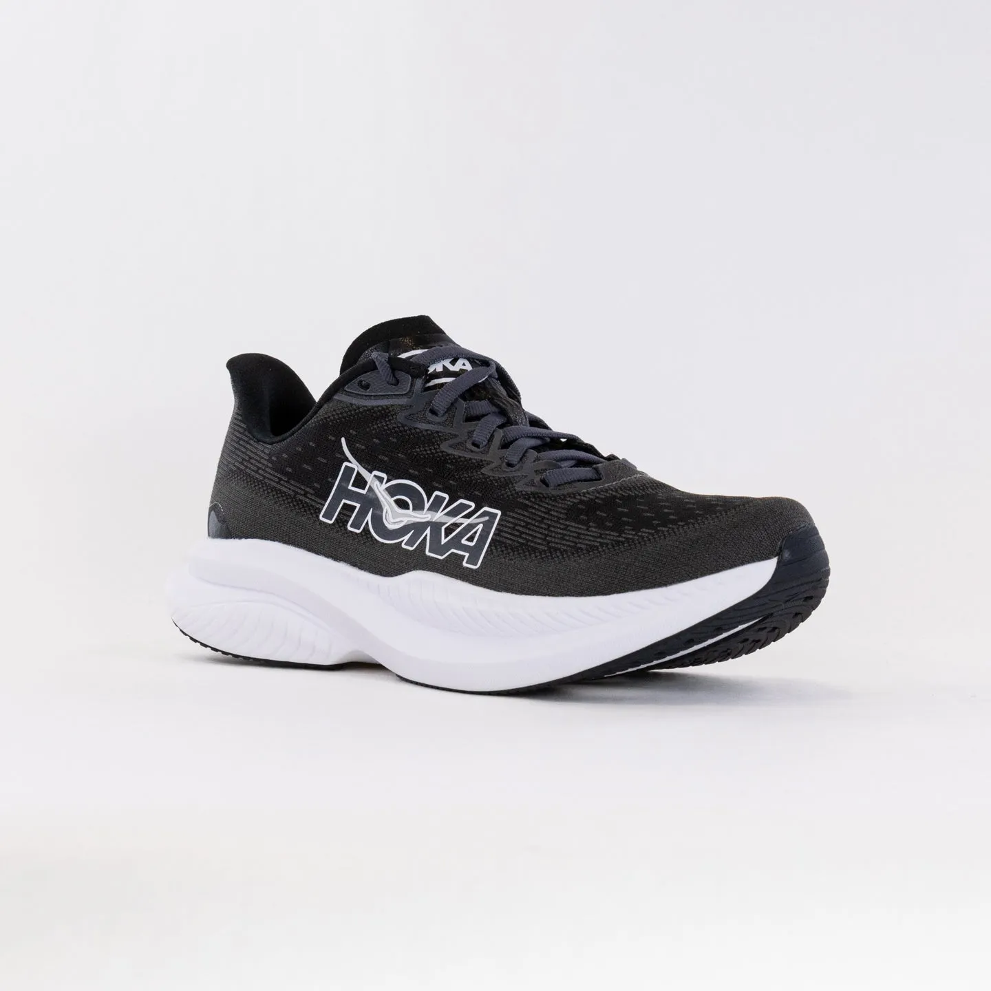 Hoka Mach 6 (Men's) - Black/White