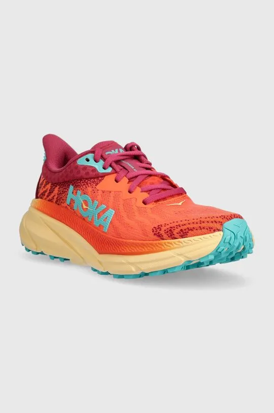 Hoka One One running shoes Challenger ATR 7 orange color