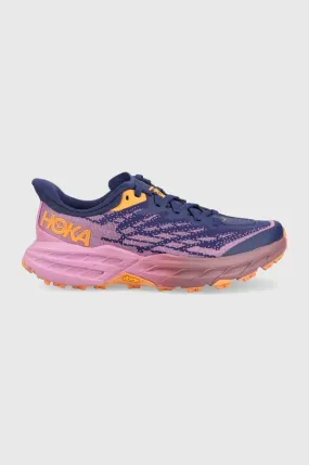 Hoka One One running shoes SPEEDGOAT 5 violet color