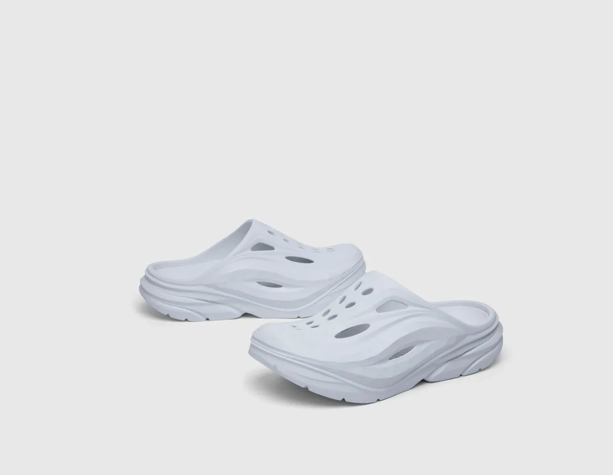 Hoka Ora Recovery Mule White / White