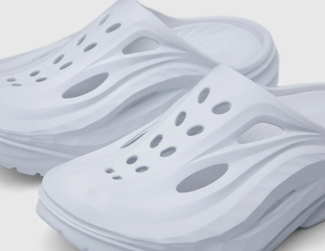 Hoka Ora Recovery Mule White / White