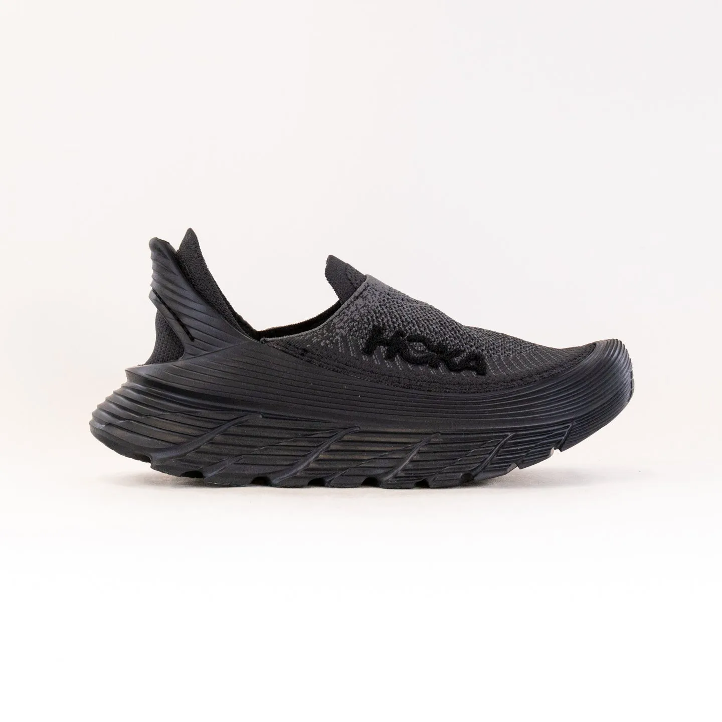 Hoka Restore TC (Unisex) - Black/Black