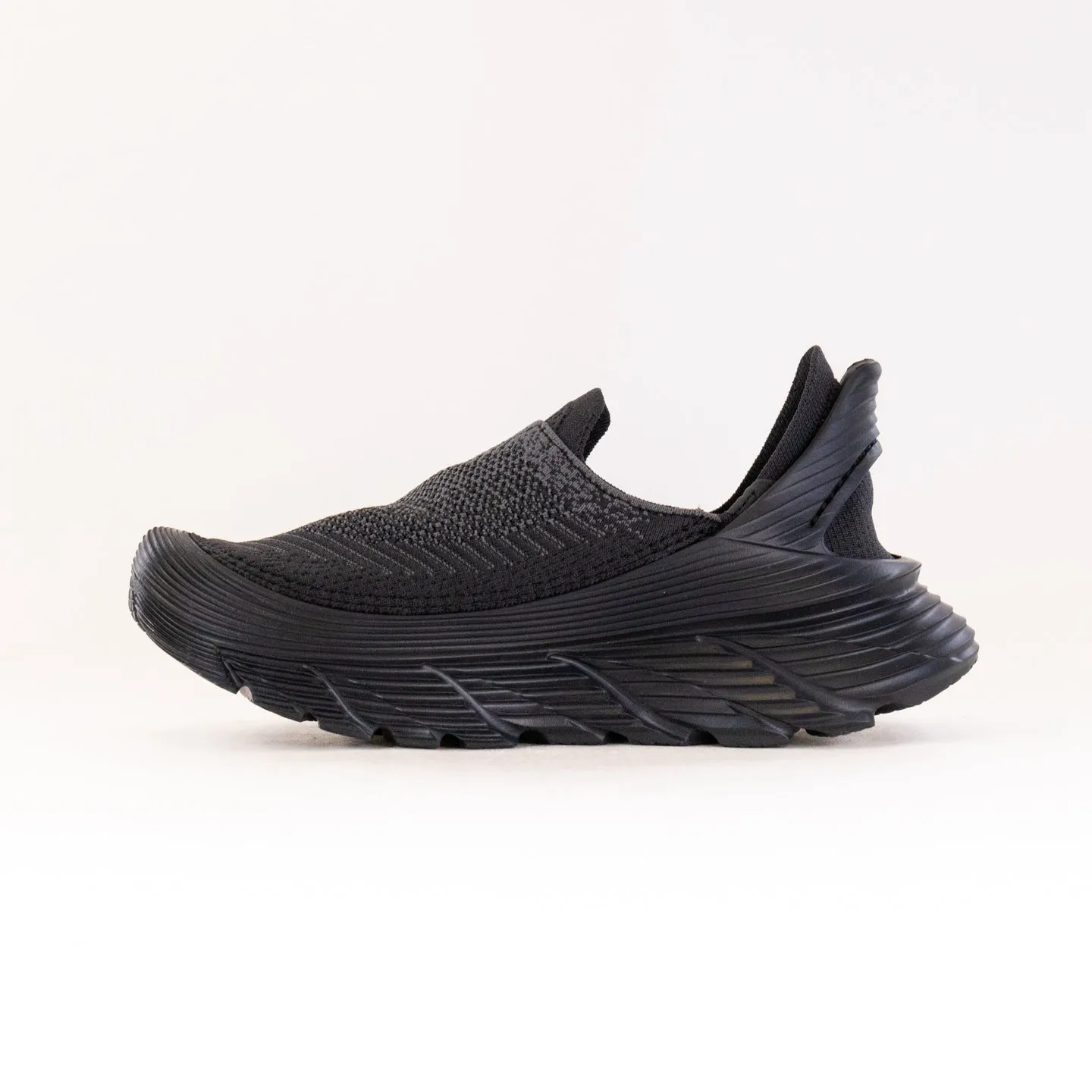 Hoka Restore TC (Unisex) - Black/Black