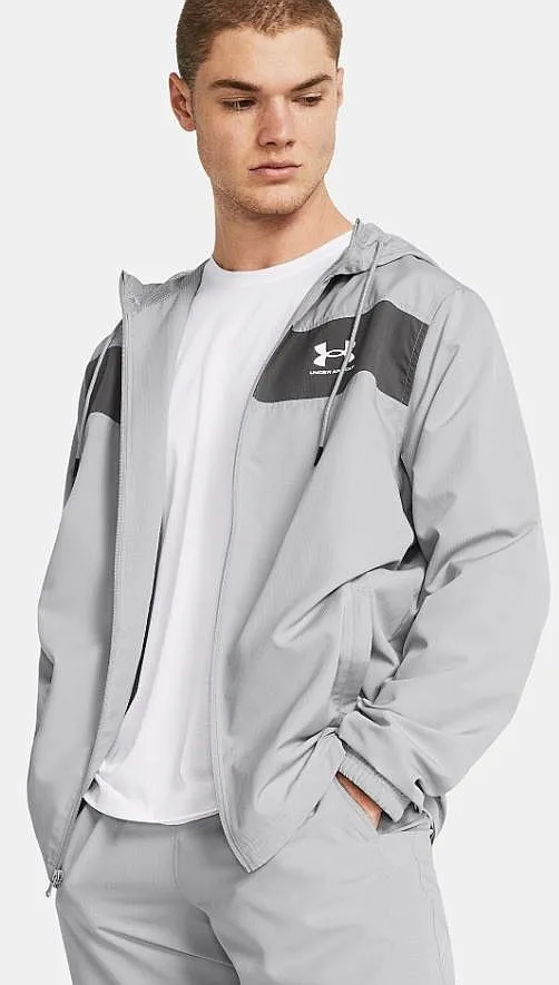 jacket Under Armour Sportstyle Windbreaker - Mod Gray/Castlerock - men´s