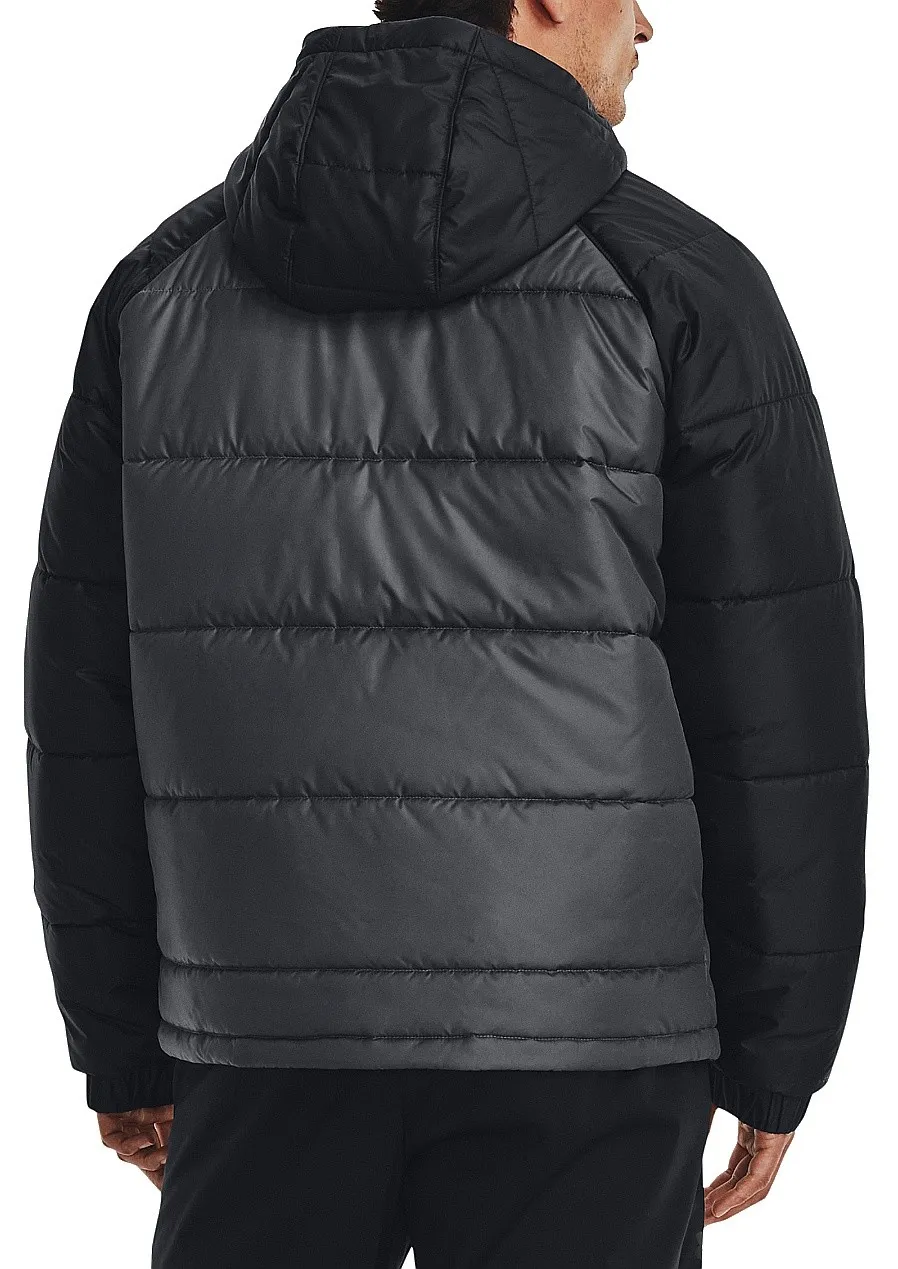 jacket Under Armour Storm Insulated Hood - Black/Pitch Gray - men´s