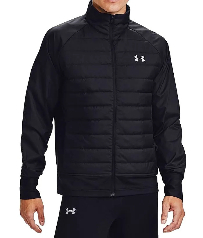 jacket Under Armour Storm Insulated Run Hybrid - Black/Reflective - men´s