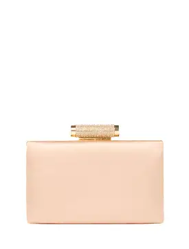 Jacqui Crystal Clasp Hardcase Clutch