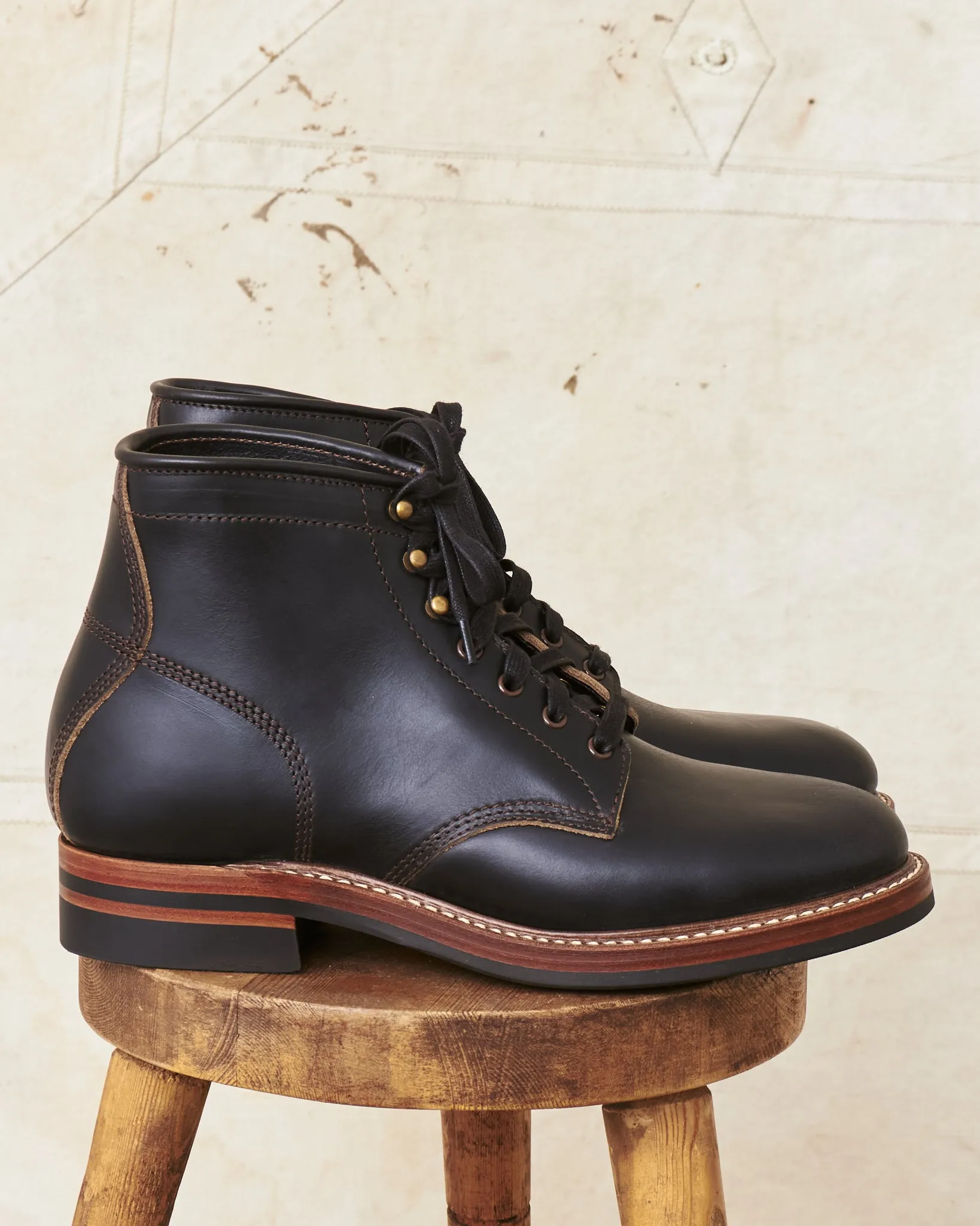 John Lofgren LK-040 El Capitan Boots Horween CXL Black