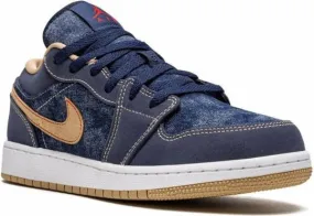 Jordan Kids Air Jordan 1 Low SE Denim sneakers Blue