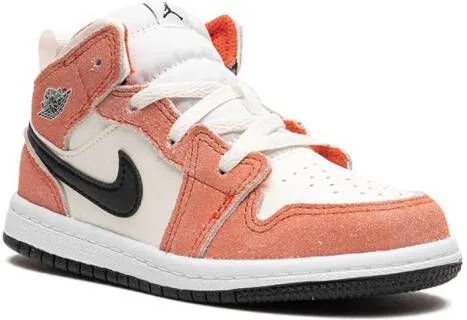 Jordan Kids Air Jordan 1 Mid sneakers Orange