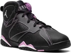 Jordan Kids Air Jordan 7 Retro Barely Grape sneakers Black